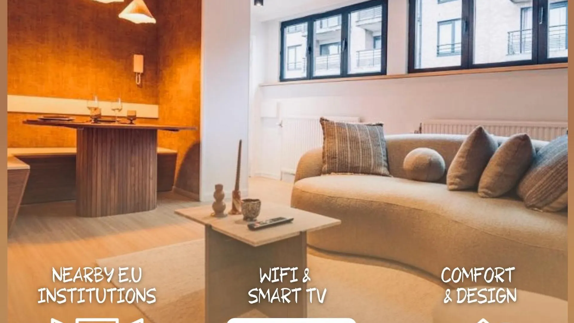 Appartement Harmony Central Et Confort 布鲁塞尔